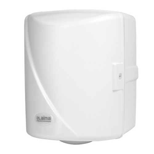 Диспенсер для полотенец с центральной вытяжкой LAIMA PROFESSIONAL ORIGINAL (Система М1/M2), белый, ABS-пластик, 605763 в Екатеринбург — Uralhoz.ru