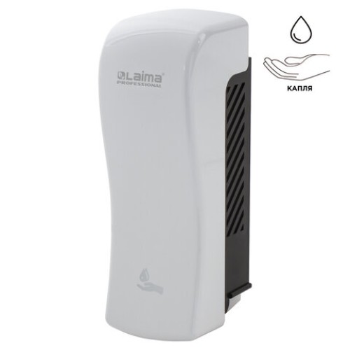 Дозатор для жидкого мыла LAIMA PROFESSIONAL ORIGINAL, НАЛИВНОЙ, 0,8 л, белый, ABS-пластик, 605774 в Екатеринбург — Uralhoz.ru