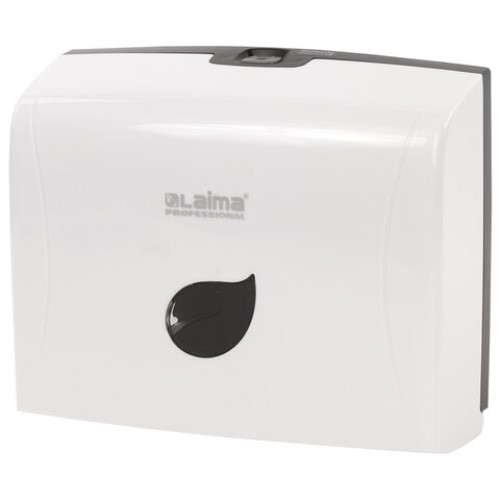 Диспенсер для полотенец LAIMA PROFESSIONAL ECO (Система H2), Z-сложения, белый, ABS-пластик, 606547 в Екатеринбург — Uralhoz.ru
