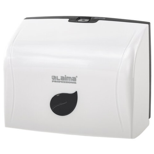 Диспенсер для полотенец LAIMA PROFESSIONAL ECO (Система H3), V-сложения, белый, ABS-пластик, 606548 в Екатеринбург — Uralhoz.ru