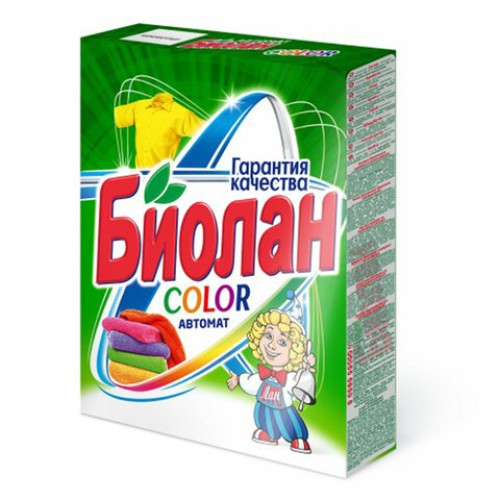 Стиральный порошок-автомат 350 г, БИОЛАН Color в Екатеринбург — Uralhoz.ru