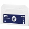 Покрытия на унитаз TORK (Система V1), 1/2 сложения, КОМПЛЕКТ 250 шт., 37х41 см, Advanced, белые, 750197 в Екатеринбург — Uralhoz.ru