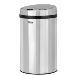 Ведро для мусора СЕНСОРНОЕ 30 л, нержавеющая сталь, зеркальная крышка, питание от 4-х батареек AA (не входят в комплект), LAIMA, 609329