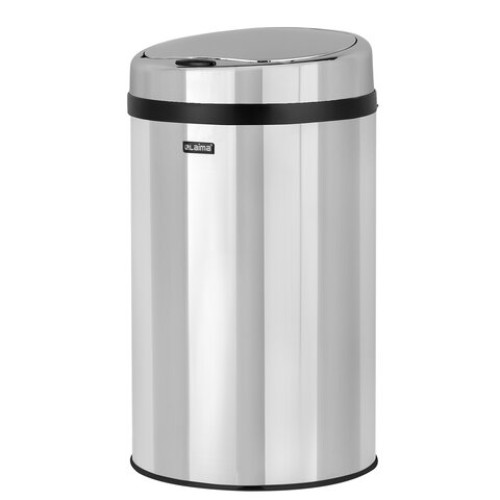 Ведро для мусора СЕНСОРНОЕ 30 л, нержавеющая сталь, зеркальная крышка, питание от 4-х батареек AA (не входят в комплект), LAIMA, 609329 в Екатеринбург — Uralhoz.ru