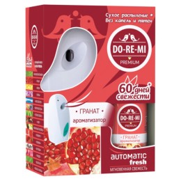 Освежитель воздуха автоматический со сменным баллоном 250 мл, DO-RE-MI 