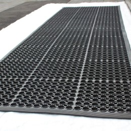 Коврик-дорожка окантованный грязезащитный ячеистый ARTE-MAT, высота 12 мм.Рулон