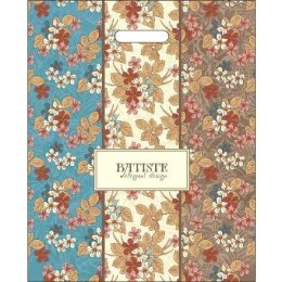 Пакет с прорубной ручкой ПВД 38х47 (60 мкм) Батист лам. (50/500 шт.) Интерпак