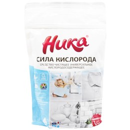 Отбеливатель порошок 1000 г Ника-Сила Кислорода (1/20 шт.)