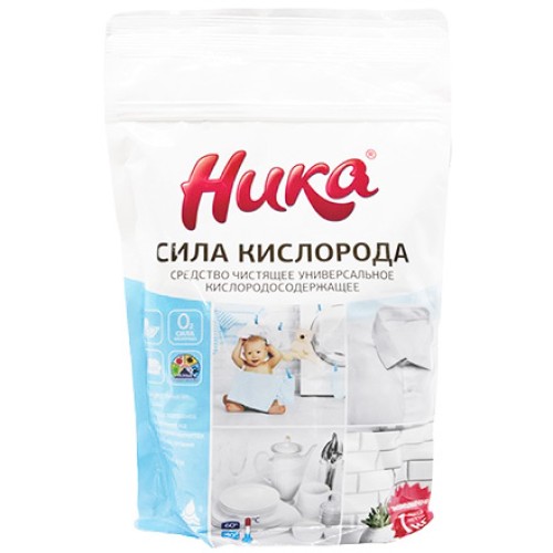 Отбеливатель порошок 1000 г Ника-Сила Кислорода (1/20 шт.) в Екатеринбург — Uralhoz.ru