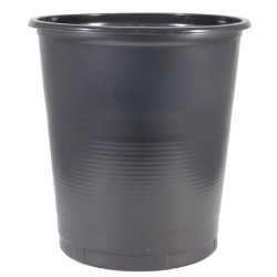 Стакан 500 мл одноразовый Бочка (Чёрный) МОПС (65/1300 шт.)