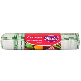 Скатерть в рулоне ПВД 110х180 (25 мкм) Клетка (5 шт.) (1/30 шт.) Plushe 80164