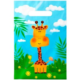 Пакет с прорубной ручкой ПВД 20х30 (30 мкм) Лимпопо (100/2000 шт.) Интерпак