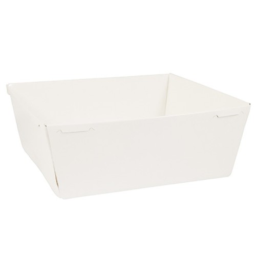 Упаковка квадратная SmartPack 550 Дно БЕЛЫЙ 130х130х40 (50/450 шт.) OSQ в Екатеринбург — Uralhoz.ru