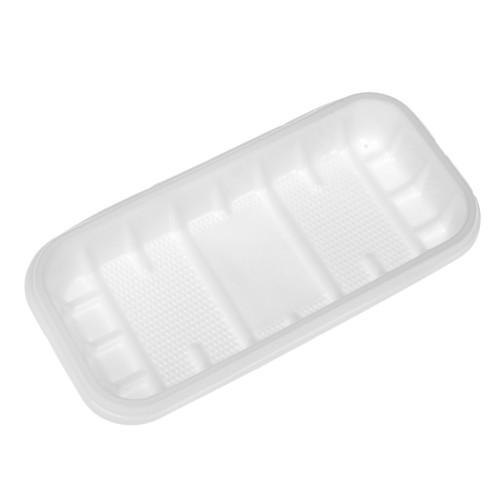 Лоток №1 (170х75х22 мм) 0,25 кг МОПС белый (100/4200 шт.) в Екатеринбург — Uralhoz.ru