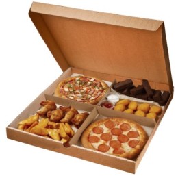 Разделитель в коробку для пиццы (универсальный) 400х40 (250 шт.)