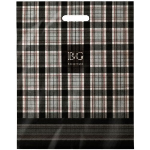 Пакет с прорубной ручкой ПВД 40х50 (80 мкм) Бэкграунд (50/500 шт.) Интерпак в Екатеринбург — Uralhoz.ru