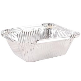 402-706 к 402-675 Форма алюм.прямоуг.L-край (150х124/107х81мм,h-44 мм,V-490 мл)(50/1200 шт.)