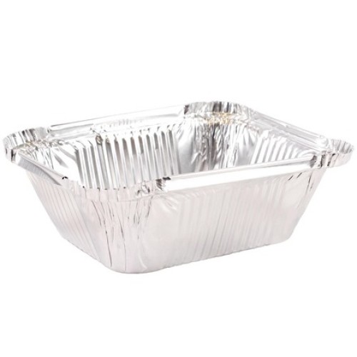 402-706 к 402-675 Форма алюм.прямоуг.L-край (150х124/107х81мм,h-44 мм,V-490 мл)(50/1200 шт.) в Екатеринбург — Uralhoz.ru