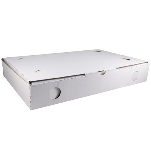Коробка для пирога 390х250х60 белая МИКРО (50 шт.) Т11 в Екатеринбург — Uralhoz.ru