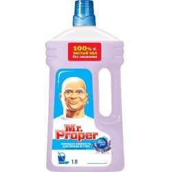 Средство моющее для полов и стен 1,0 л Мистер пропер Лаванда (1/12 шт.)