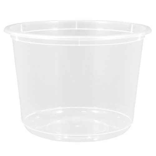 ВЗЛП-115-500 мл (PP) Дно круглое прозрачное (D-115, H-82 мм) (50/500 шт.) 1548п в Екатеринбург — Uralhoz.ru