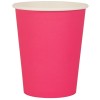 Стакан ГН 250 мл (d-80 мм) бумажный Розовый (фуксия) (50/1000 шт.) ЛигаПак в Екатеринбург — Uralhoz.ru