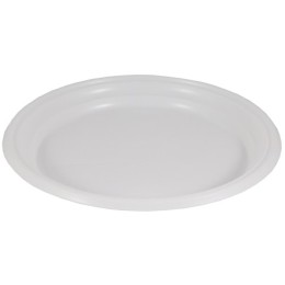 Тарелка D205 (1-секц.) ПС белая (100/1800 шт.) ПолиЭР