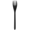 Вилка одноразовая 173,5 мм Премиум (PP) черная (ВЗЛП) (50/1000 шт.) 4032ч в Екатеринбург — Uralhoz.ru