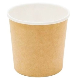 Round Bowl (d-100) 400 мл ДНО КРАФТ h-85 мм (30/600 шт.) OSQ