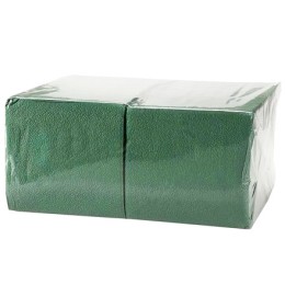 Салфетка 24х24 (1 сл.) 400 изумрудная Бигпак Интенсив Оригами (1/12 шт.)