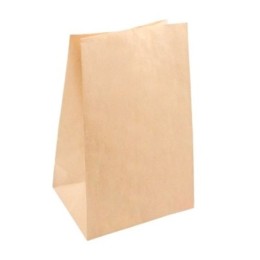 Пакет бумажный с прямоугольным дном 180х120х290 крафт 60 г (25/700 шт.) ViRiDo