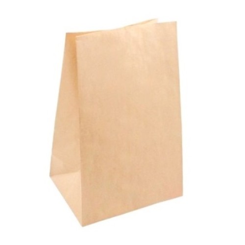 Пакет бумажный с прямоугольным дном 180х120х290 крафт 60 г (25/700 шт.) ViRiDo в Екатеринбург — Uralhoz.ru