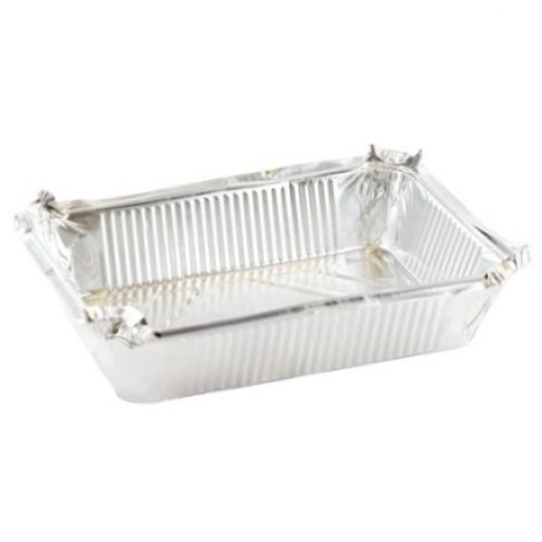 402-775 к 410-008 Форма алюм.прямоуг.L-край (218х156/180х118 мм, h-38 мм, V-880 мл) (50/600 шт.) в Екатеринбург — Uralhoz.ru