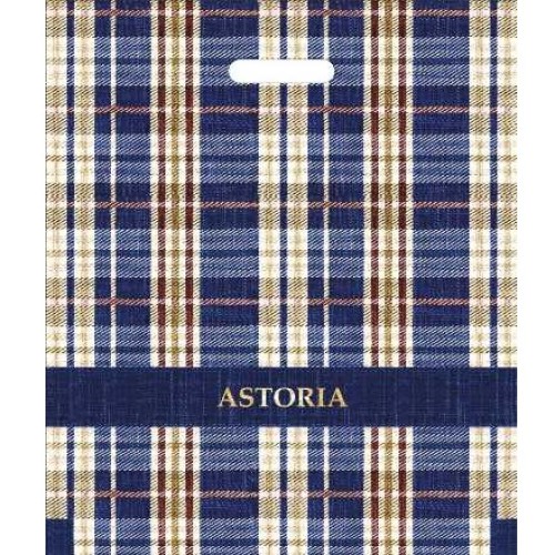 Пакет с прорубной ручкой ПВД 40х47 (45 мкм) Астория (50/500 шт.) Интерпак в Екатеринбург — Uralhoz.ru