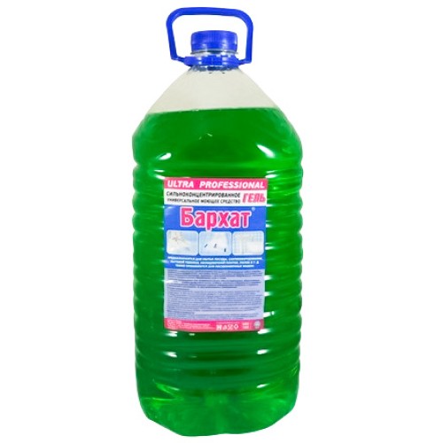 Средство моющее для посуды 5,0 л Бархат гель (1 шт.) Б511 в Екатеринбург — Uralhoz.ru