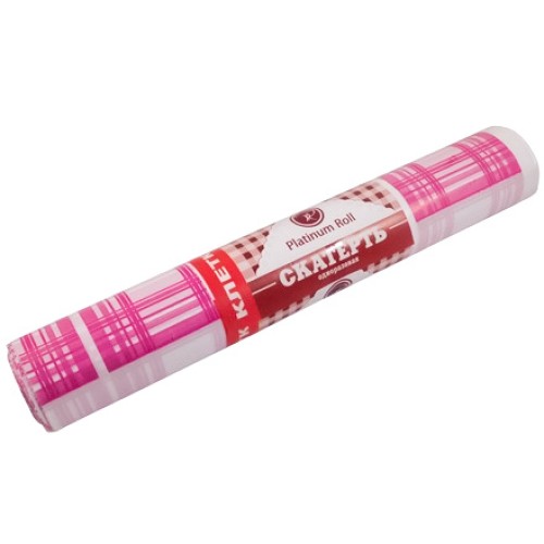 Скатерть в рулоне ПВД 110х180 (40 мкм) Клетка красная (5 шт.) (1/20 шт.) Platinum Roll в Екатеринбург — Uralhoz.ru