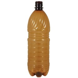 Бутылка  ПЭТ 1,0 л (коричневая) (100 шт.) Ниагара