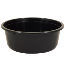 ВЗЛП-115-250 мл (PP) Дно круглое черное (D-115, H-43 мм) (50/500 шт.) 1546ч