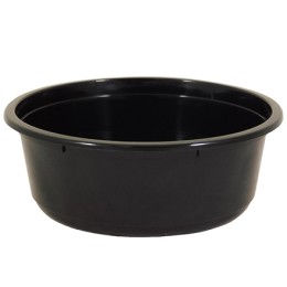 ВЗЛП-115-250 мл (PP) Дно круглое черное (D-115, H-43 мм) (50/500 шт.) 1546ч