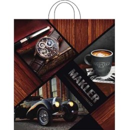 Пакет с петлевой ручкой ПНД 38х42 (40 мкм) Маклер (25/500 шт.) Интерпак