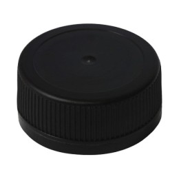 Крышка для бутылки ПЭТ d-3,8 см (МОЛОЧНАЯ) Черная (50/3000 шт.)