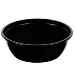 ВЗЛП-144-375 мл (PP) Дно круглое черное (D-144, H-46 мм) (50/300 шт.) 1550ч