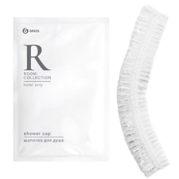 Room Шапочка для душа в прозрачной в упаковке (1/200 шт.) HR-5019