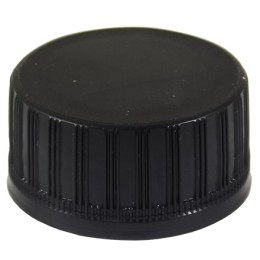 Крышка для бутылки ПЭТ рсо 1881 (низкое горло) (чёрная) (200/6000 шт.)
