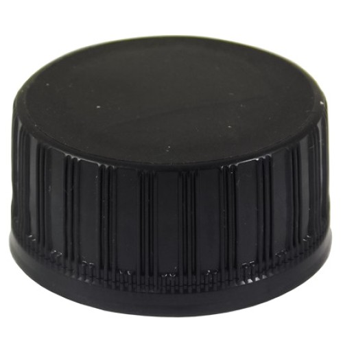 Крышка для бутылки ПЭТ рсо 1881 (низкое горло) (чёрная) (200/6000 шт.) в Екатеринбург — Uralhoz.ru