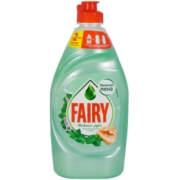 Средство моющее для посуды 0,45 л Фэйри Нежные руки. Чайное дерево и мята (1/21 шт.)