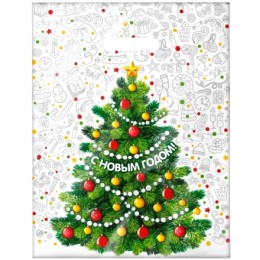 Пакет с прорубной ручкой ПВД 31х40 (60 мкм) Каникулы лам. (50/500 шт.) Интерпак