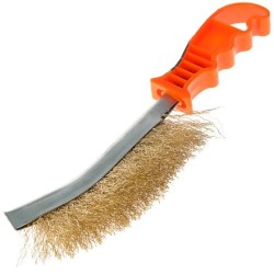 Щетка металлическая с пластик. ручкой (1/12 шт.)