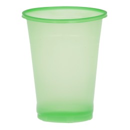 Стакан 200 мл одноразовый (зеленый) МОПС (100/4200 шт.)
