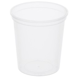 Контейнер круглый 450 мл (Н-100, D-96) ВЗЛП (420 шт.) 1536п б/к